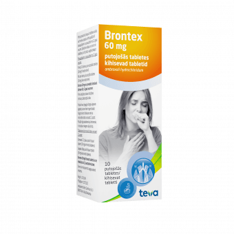 BRONTEX KIHISEVAD TABLETID 60MG N10