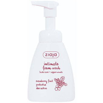 Ziaja Cranberry защитная пена для интимной гигиены 250 мл