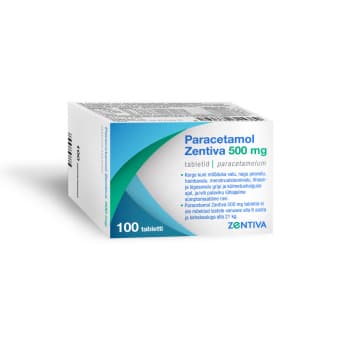 PARACETAMOL ZENTIVA TBL 500MG N100