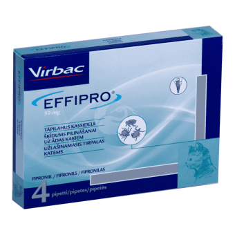 EFFIPRO ТОЧЕЧНОЕ СРЕДСТВО ОТ ПАРАЗИТОВ ДЛЯ КОШЕК 50MG/ 0,5ML 0,5ML N4