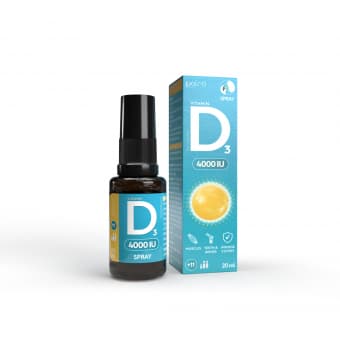 Paira Vitamiin D3 Sprei 4000IU 20 ml