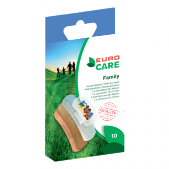 Eurocare Family plaastrite komplekt N10