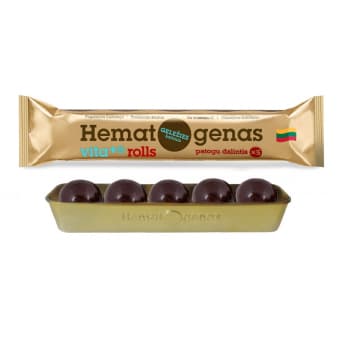 Hematogeen Vita+ Rolls šokolaadiga 65 g