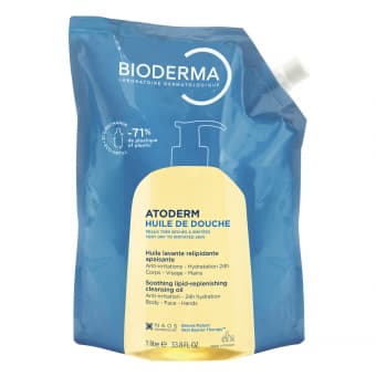 Bioderma Atoderm Huile de douche dušiõli täitepakend 1000 ml