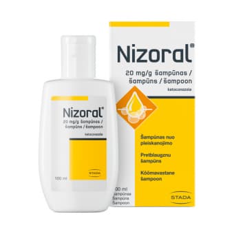 NIZORAL ШАМПУНЬ 20MG 100 мл