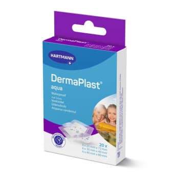 Hartmann Dermaplast Aqua läbipaistvad plaastrid N20