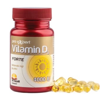 Pro Expert Vitamiin D3 4000IU Forte мягкие капсулы N90