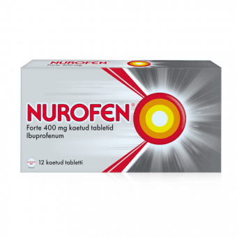 NUROFEN FORTE KAETUD TBL 400MG N12