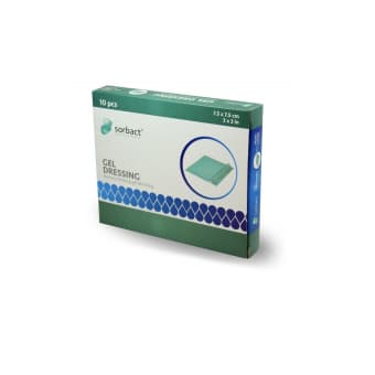 Sorbact geel steriilne haavaside 7,5x7,5cm N10