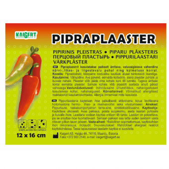 Kaigert pipraplaaster 12x16cm N1