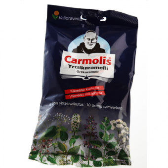 Carmolis karamell köhakommid 72 g