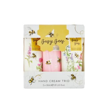 Heathcote & Ivory Busy Bees kätekreemide komplekt 3x30ml