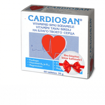 Cardiosan сердечные таблетки N60
