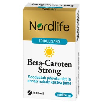 Nordlife Beta-Caroten Strong tabletid N30