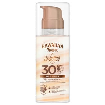 Hawaiian Tropic Silk Hydration päevitusemulsioon näole SPF30 50 ml