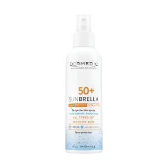 Dermedic Sunbrella päikesekaitse sprei täiskasvanutele SPF50+ 150 ml