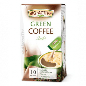 Big-Active Green Coffee 2in1 зелёный кофе 12g N10