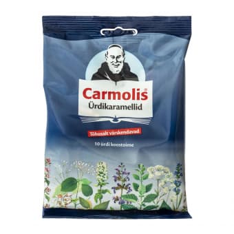 Carmolis karamell köhakommid 72 g