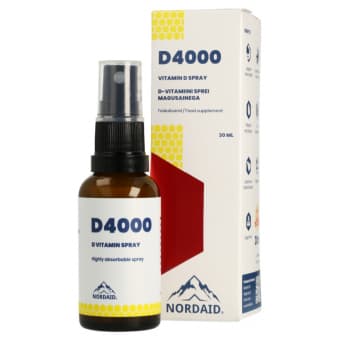 NordAid пероральный спрей с витамином D 4000IU/100MCG 30 мл