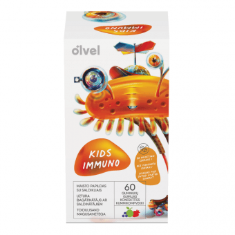Olvel Kids Immuno kummikommid magusainetega N60