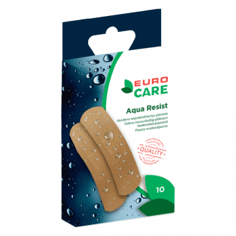 Eurocare Aqua Resist комплект пластырей 19 x 72 mm N10