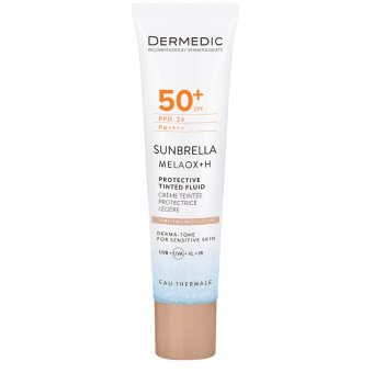 Dermedic Sunbrella Fluid тонирующая солнцезащитная эмульсия для лица SPF50+ 40 мл