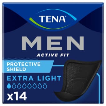 Tena Men Active Fit гигиенические прокладки для мужчин 140ml N14