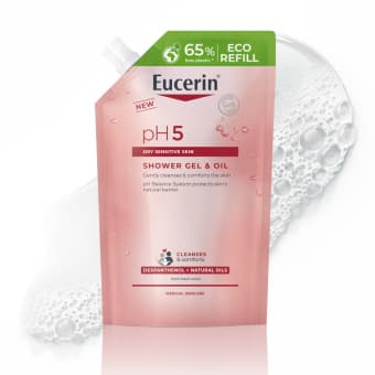 Eucerin pH5 dušigeel & õli, täitepakend 400 ml