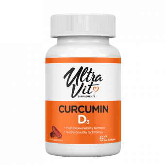UltraVit Curcumin D3 pehmekapsel N60