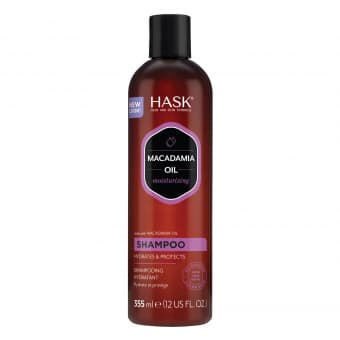 Hask Macadamia Oil Moisturizing Shampoo - увлажняющий шампунь с маслом макадамии 355 мл
