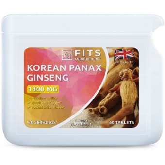 FITS Korean Panax Ženšenn 1300mg tabletid N60