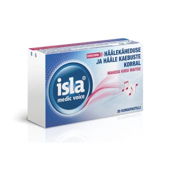 Isla Medic Voice pastillid N20