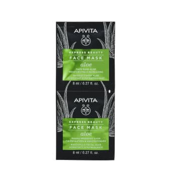 Apivita Express Beauty niisutav näomask aaloega 2x8ml
