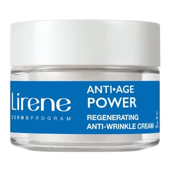 Lirene Anti Age Power taastav päeva- ja öökreem 55+ 50 ml