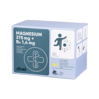 Olvel Magnesium 375mg + B6 1,4mg N30