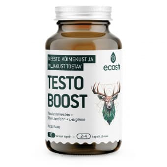 Ecosh Testoboost mehe võimekust ja viljakust toetav N90