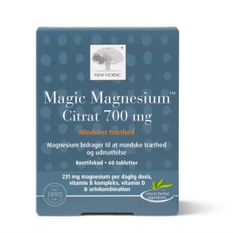 New Nordic Magic Magnesium Citrat 700 mg N60