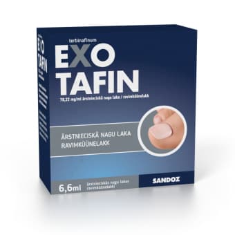 EXOTAFIN RAVIMKÜÜNELAKK 78,22MG/ML 6,6ML N1