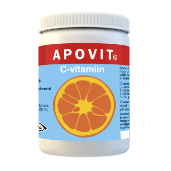 Apovit C-Vitamiin närimistabletid 200mg N70
