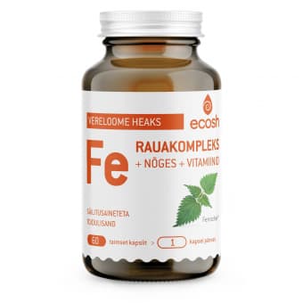 Ecosh rauakompleks + nõges + vitamiinid – vereloomele N60