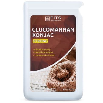 FITS Glükomannaan Konjak Strong 600mg N90