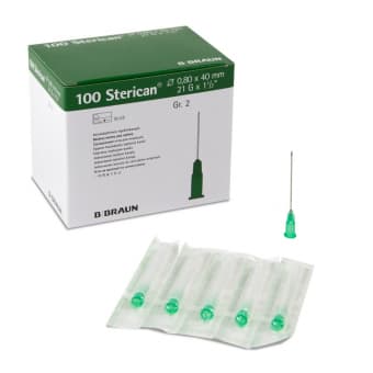 B.Braun Sterican игла для шприца 21G, 0,8x40 мм N1