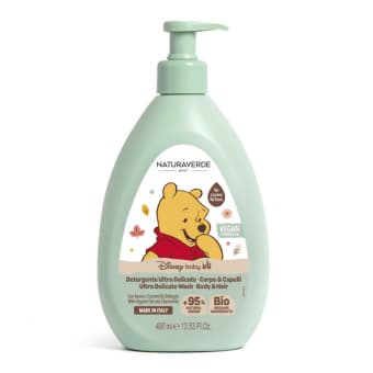 Naturaverde Baby Delicate Body & Hair wash нежный шампунь/душ-гель 400 мл