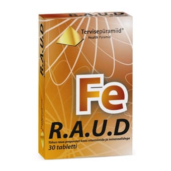Tervisepüramiid R.A.U.D tabletid N30