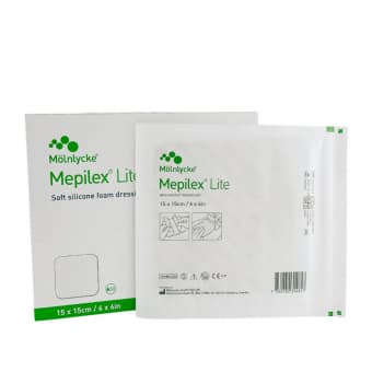 Mepilex Lite silikoonhaavapadi steriilne 15x15cm N5