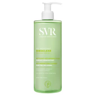 SVR Sebiaclear Gel Moussant seebivaba puhastusgeel rasusele ja probleemsele nahale 400 ml