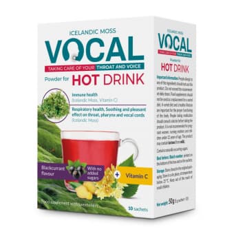 Vocal kuum jook mustsõstramaitseline N10