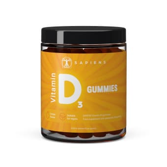 SAPIENS Vitamiin D3 kummikommid N60