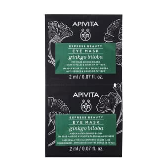 Apivita Express Beauty silmamask tumedatele silmaalustele hõlmikpuuekstraktiga 2x2ml