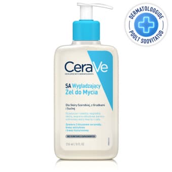 CeraVe SA Smoothing Cleanser õrnalt kooriv puhastusvahend näole ja kehale 236 мл